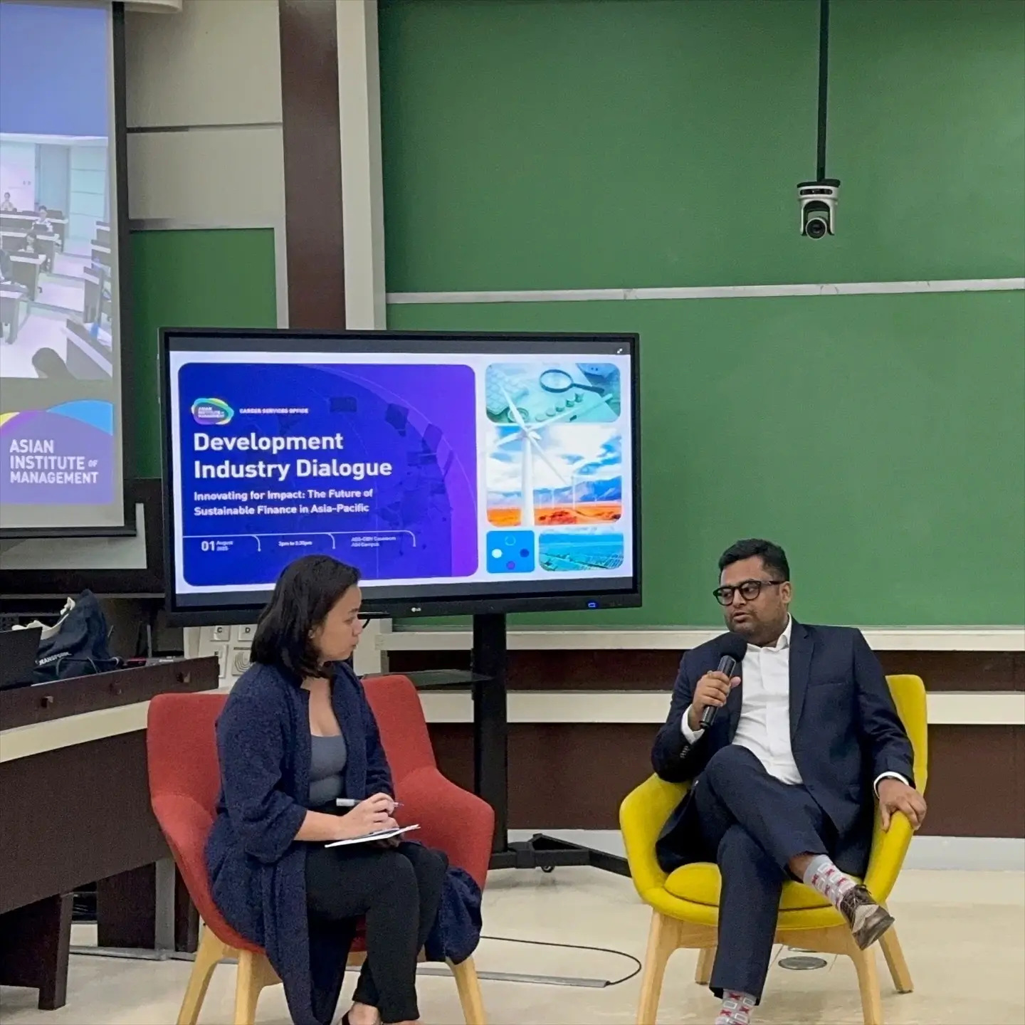 Shaurya Ritwik at Development Industry Dialogue, Asian Institute of Management, Philippines