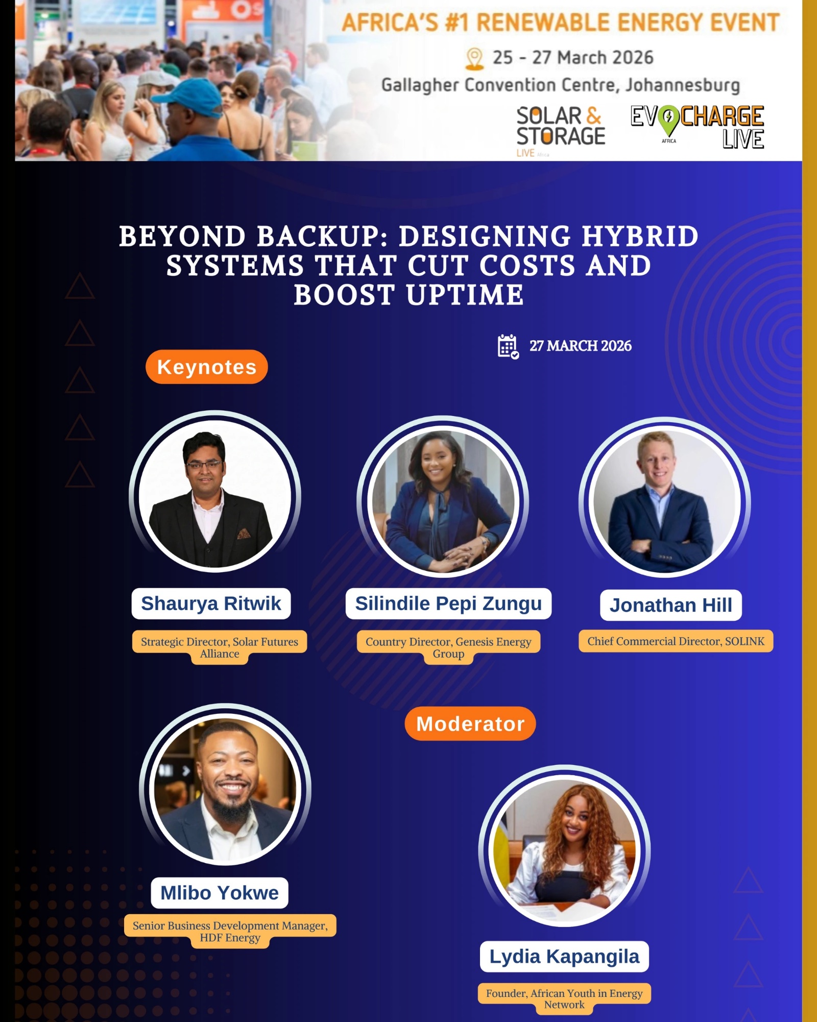 Solar & Storage Live Africa — Beyond Backup: Hybrid Systems